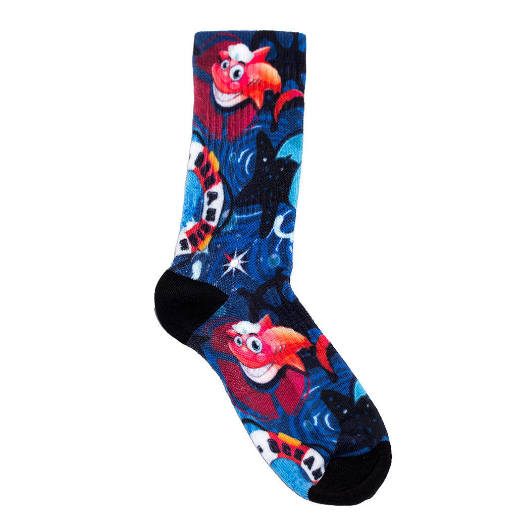 Printed socks