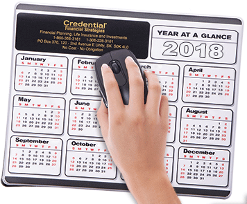 Calendar Mouse Pad